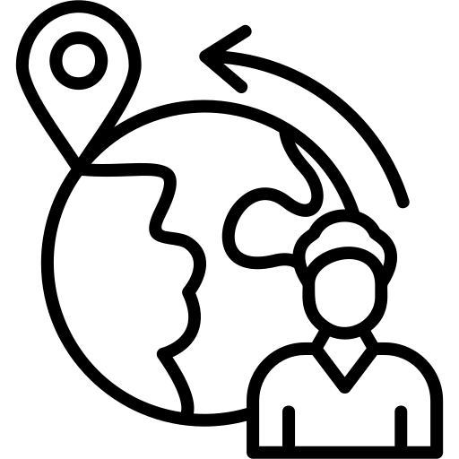 Icone d'étranger